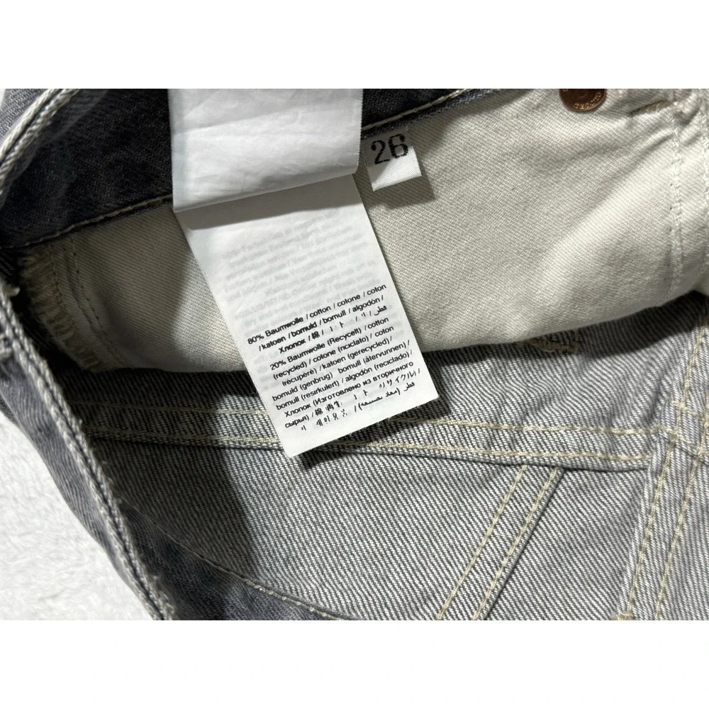 Closed Jeans Women 29 Gray‎ Medium Wash High Rise Relaxed Italian 29x27